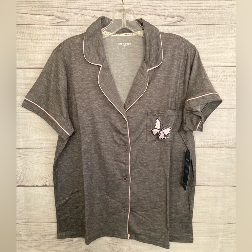 LIFE IS GOOD | NWT Women’s Notch Collar Pajama Set - Picture 5 of 9